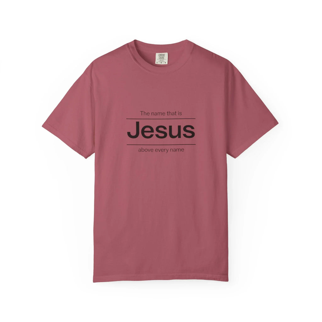 The Name Above Every Name Christian T-Shirt - Philippians 2:9 Jesus Tee