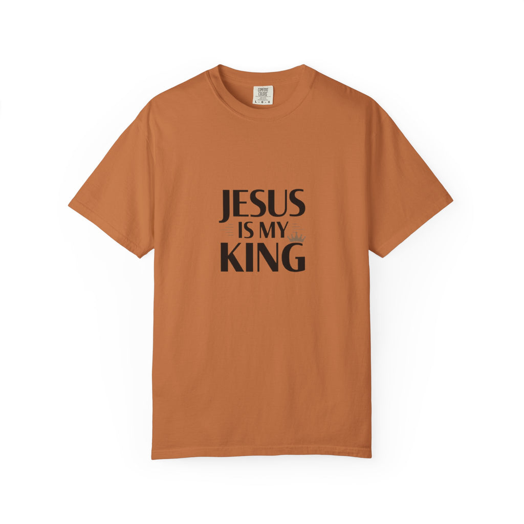 Jesus Is My King Christian T-Shirt - Crown Faith Tee