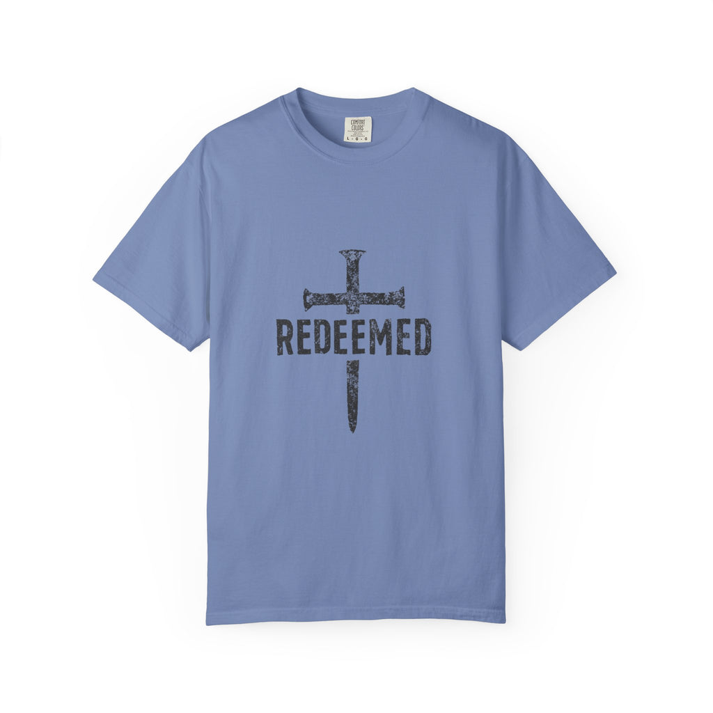 Redeemed Christian T-Shirt - Cross Faith Statement Tee