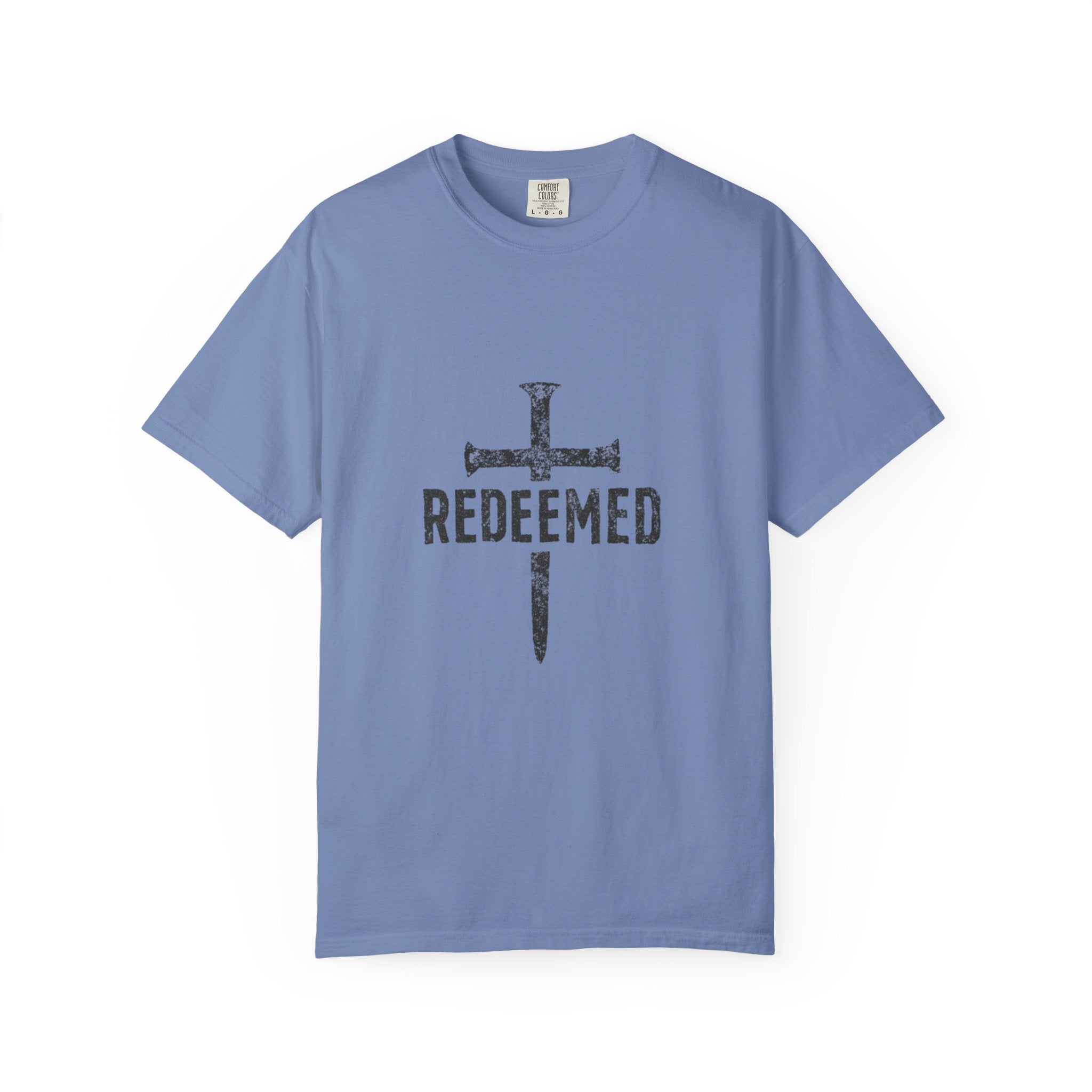 Redeemed Cross T-Shirt — Christian Faith Graphic Tee