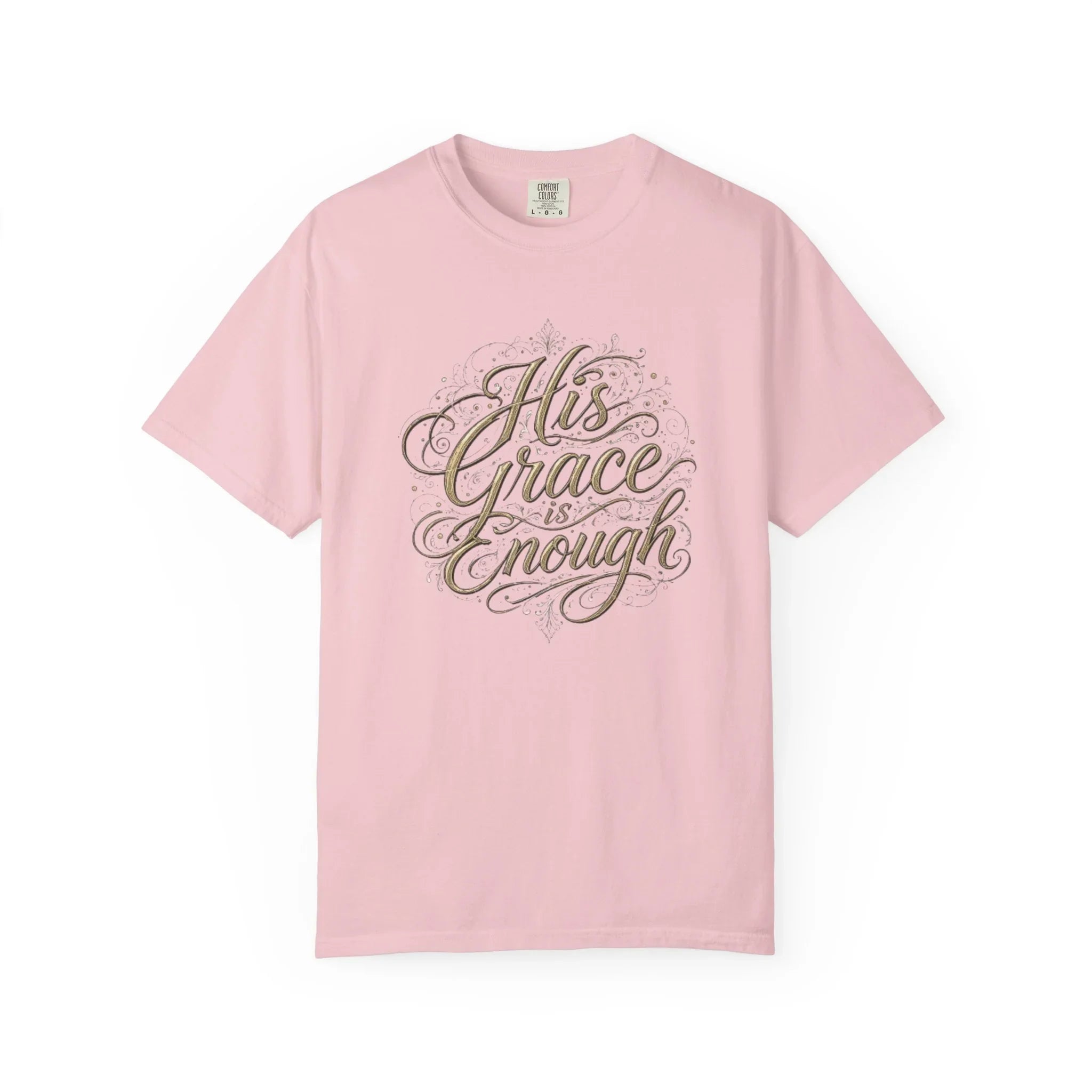 His Grace Is Enough T-Shirt — Inspirational Christian Faith Tee