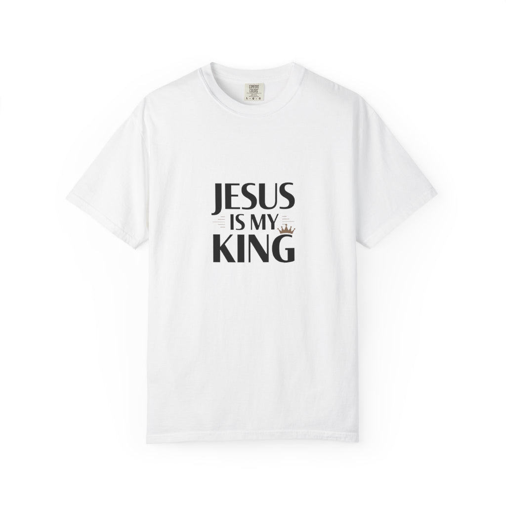 Jesus Is My King T-Shirt — Christian Faith Tee