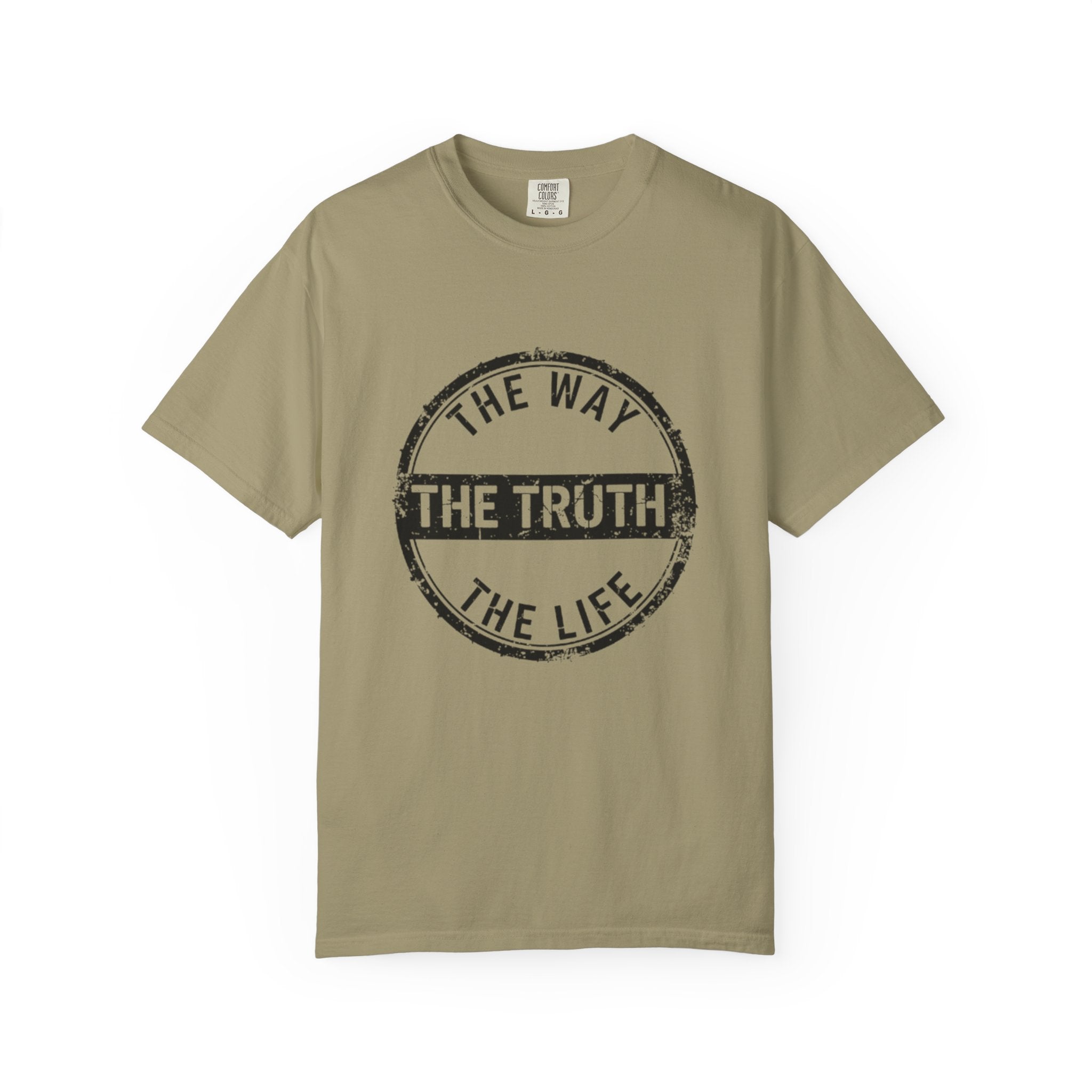 "The Way, The Truth, The Life" Christian Faith Graphic Tee