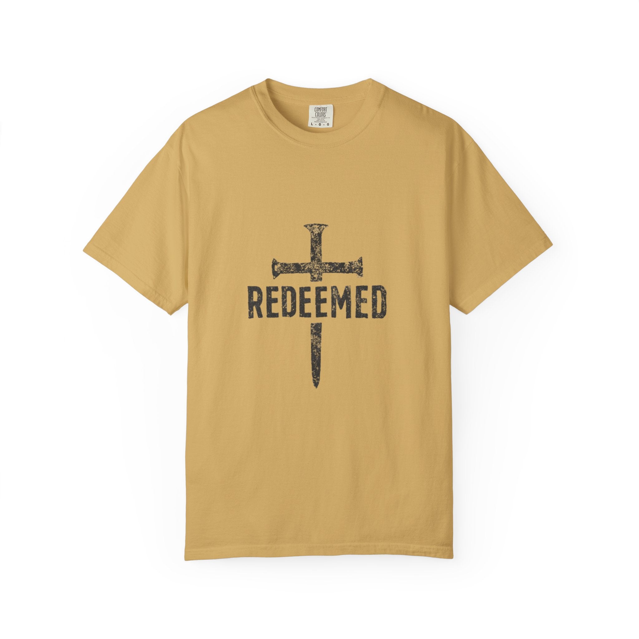 Redeemed Cross T-Shirt — Christian Faith Graphic Tee