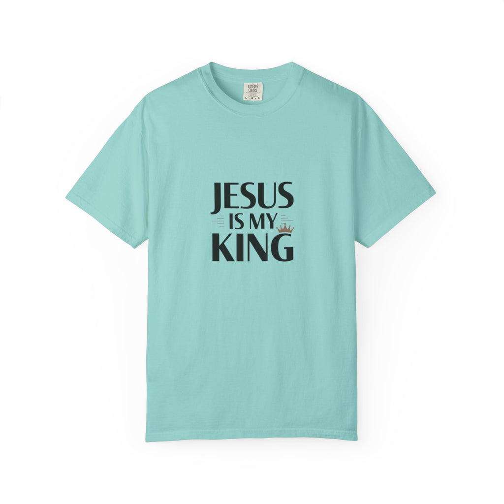 Jesus Is My King Christian T-Shirt - Crown Faith Tee