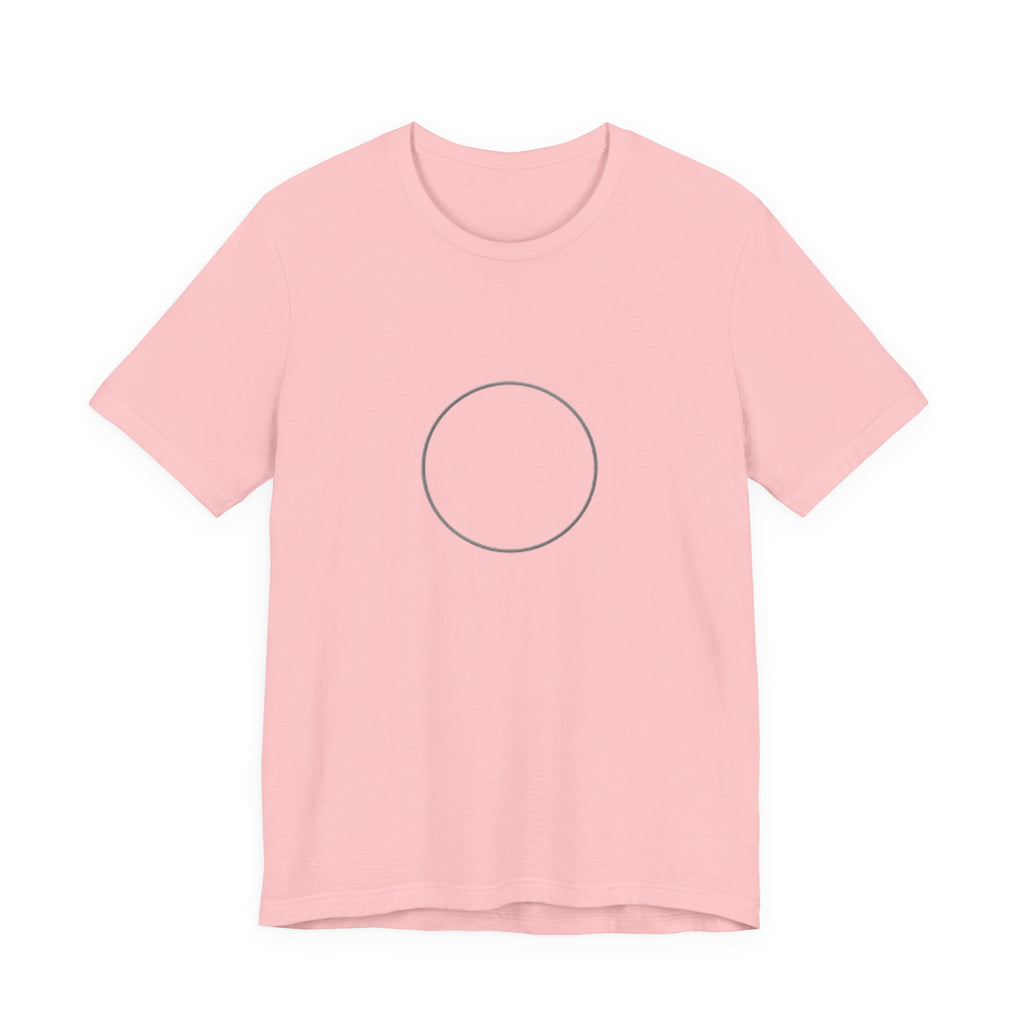Eternal God Unisex Jersey Tee in Pink — front view showing Psalm 90:2 From Everlasting to Everlasting graphic, Christian faith tee by 4HG