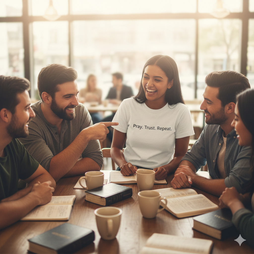 Pray. Trust. Repeat. T-Shirt