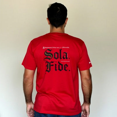Sola Fide Gothic Back-Print T-Shirt