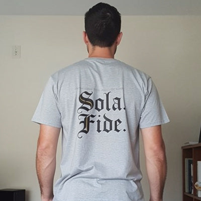 Sola Fide Gothic Back-Print T-Shirt
