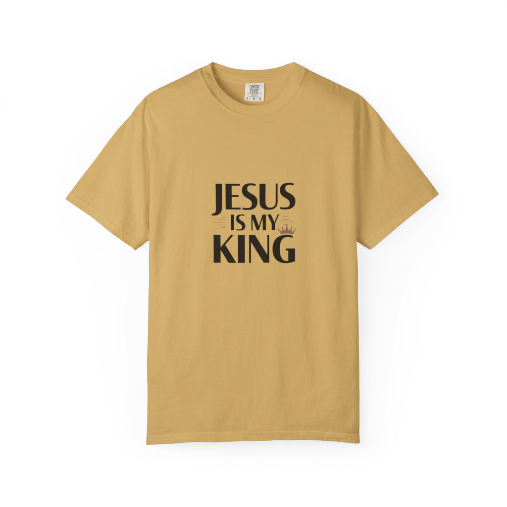Jesus Is My King Christian T-Shirt - Crown Faith Tee