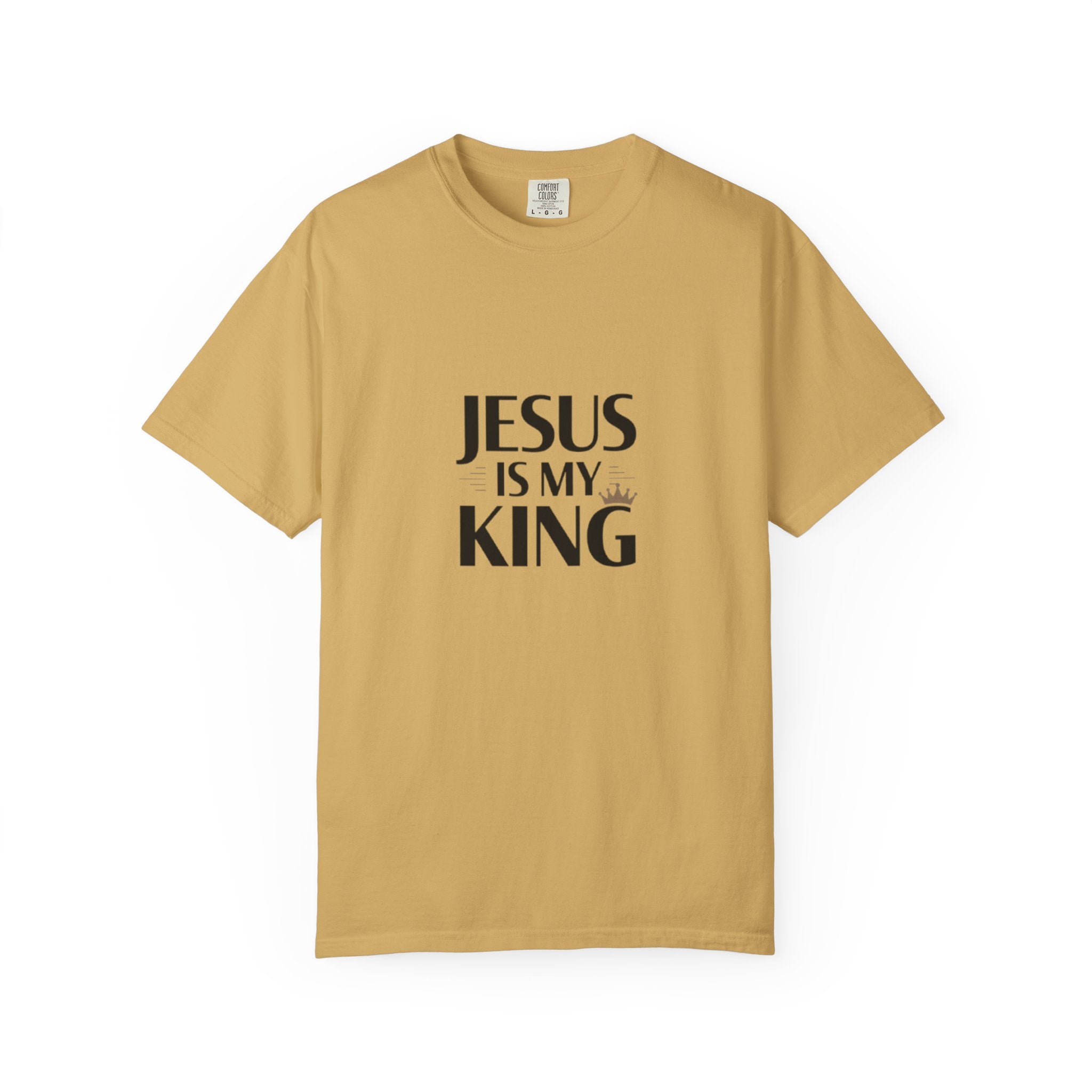 Jesus Is My King T-Shirt — Christian Faith Tee