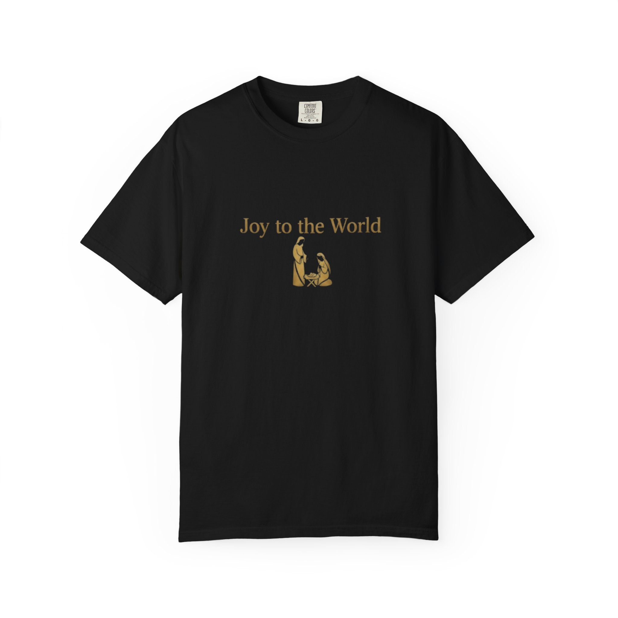 Joy to the World Christian T-Shirt - Christmas Hymn Worship Tee