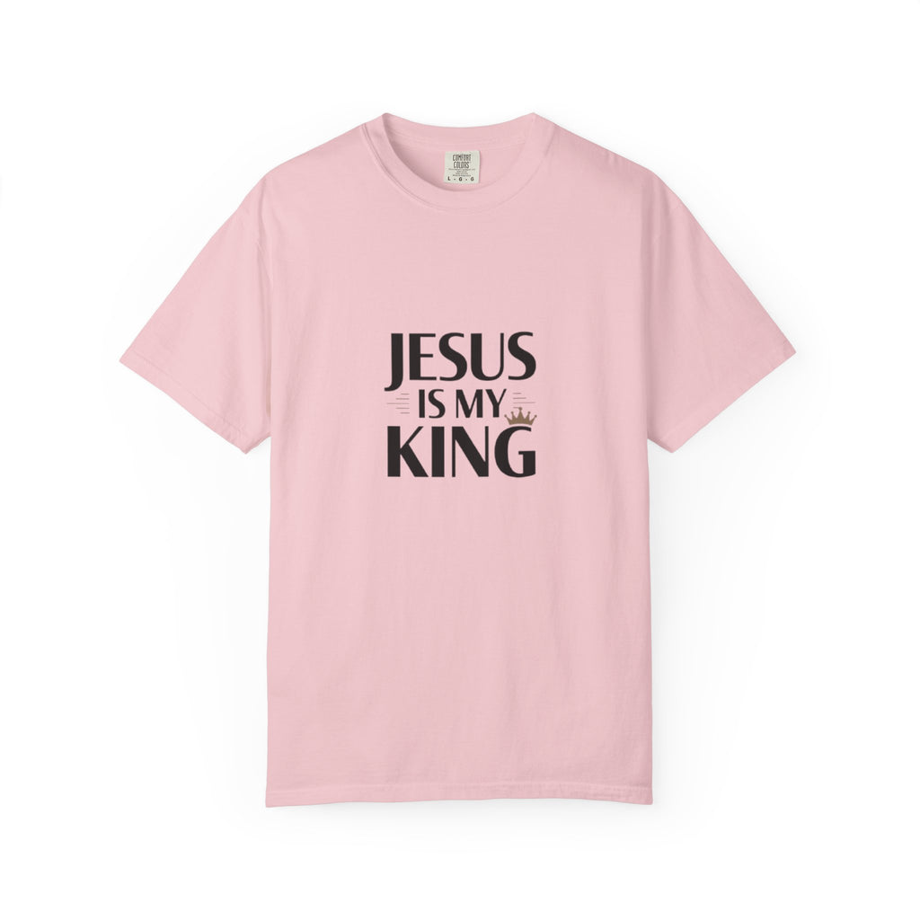 Jesus Is My King Christian T-Shirt - Crown Faith Tee