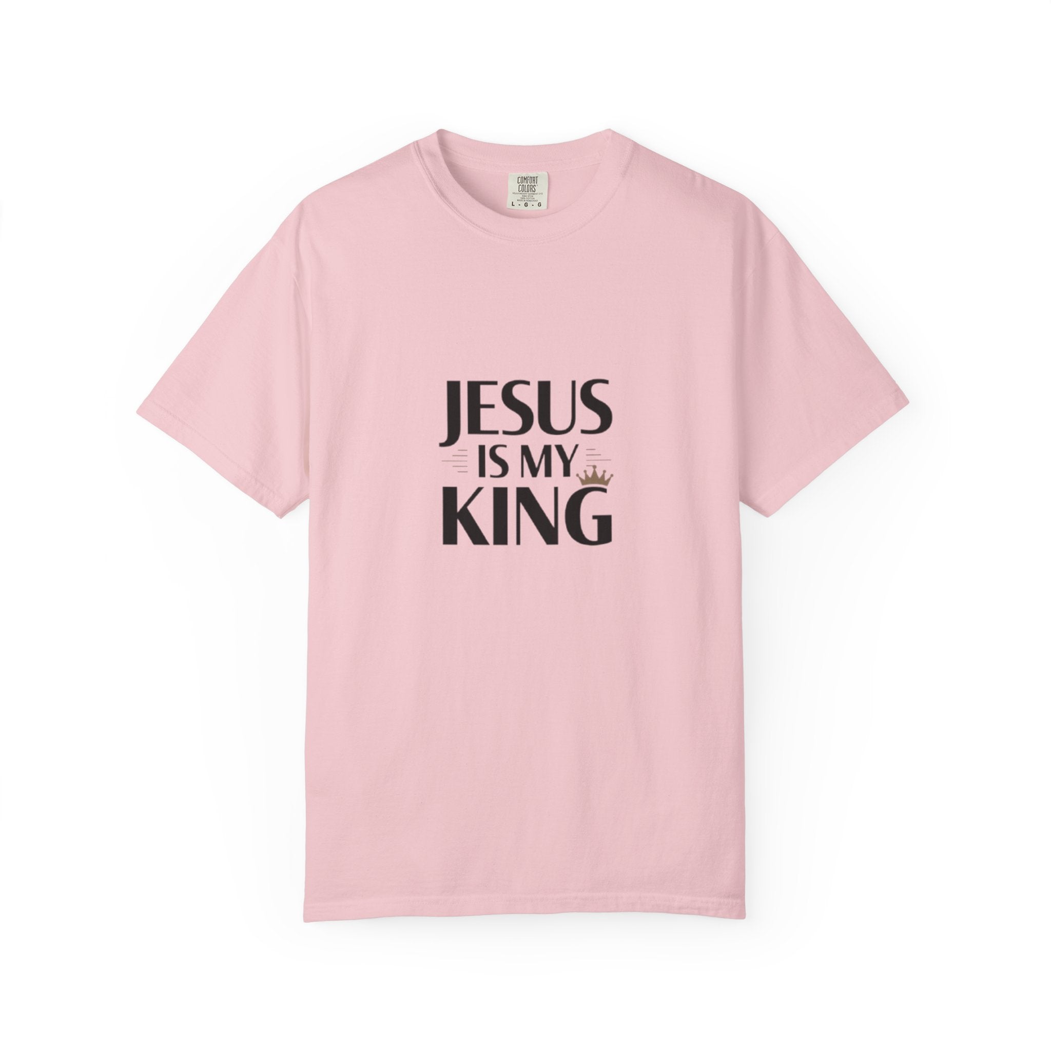 Jesus Is My King T-Shirt — Christian Faith Tee