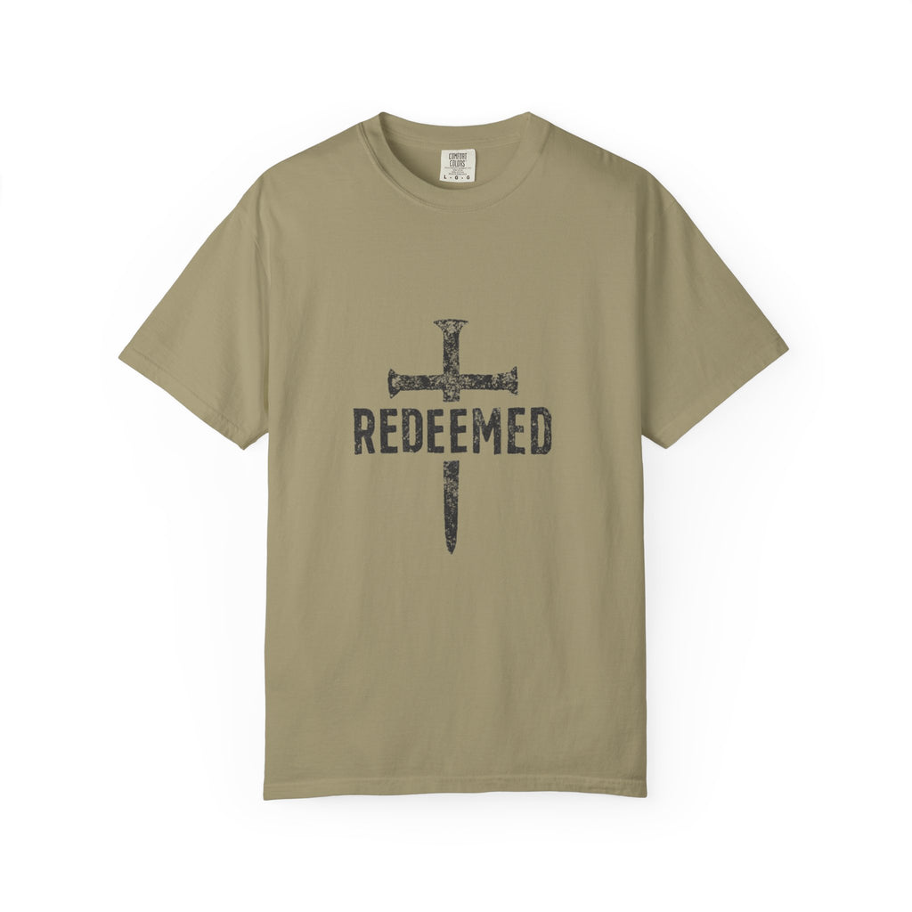 Redeemed Christian T-Shirt - Cross Faith Statement Tee