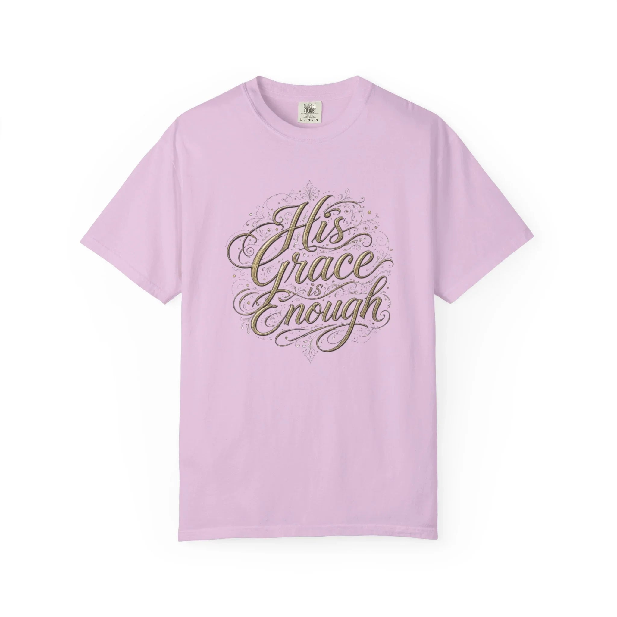 His Grace Is Enough T-Shirt — Inspirational Christian Faith Tee