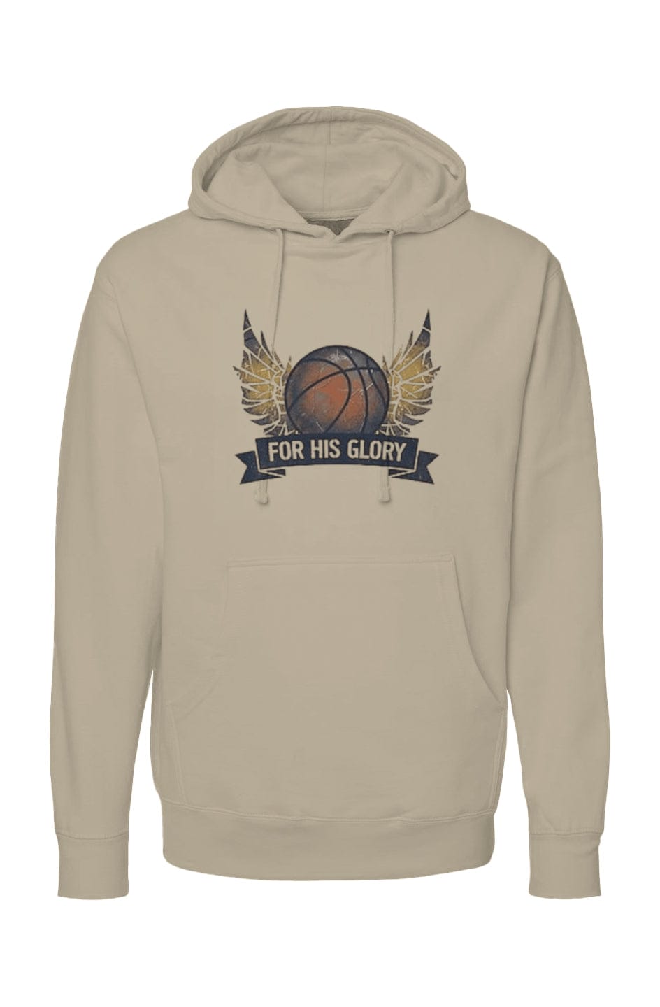For His Glory - independent pullover hoody
