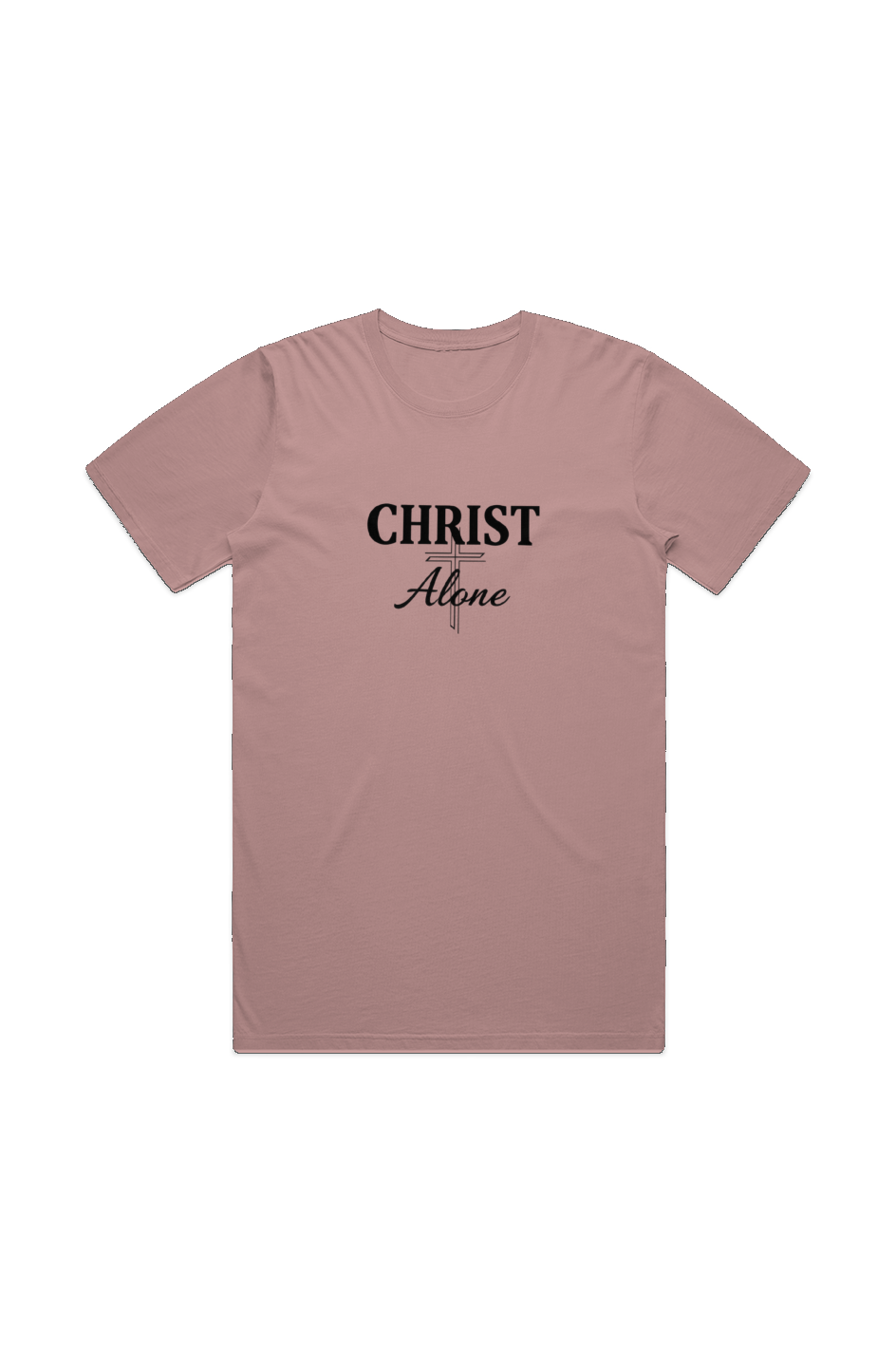 Christ Alone - MENS STAPLE FADED TEE