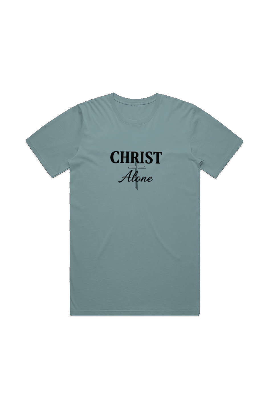 Christ Alone - MENS STAPLE FADED TEE