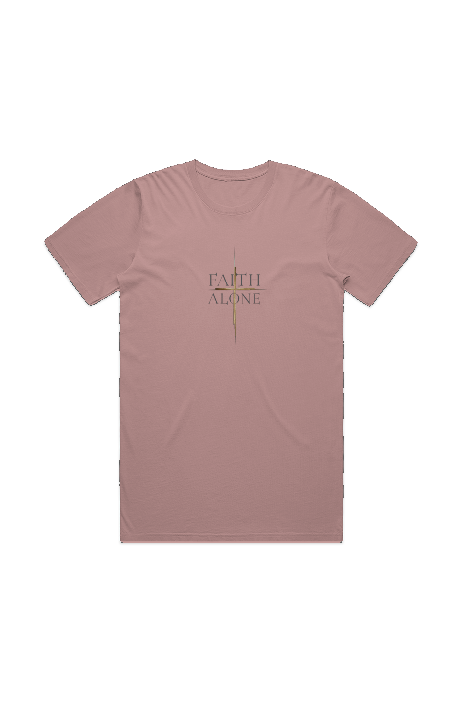 Faith Alone - MENS STAPLE FADED TEE