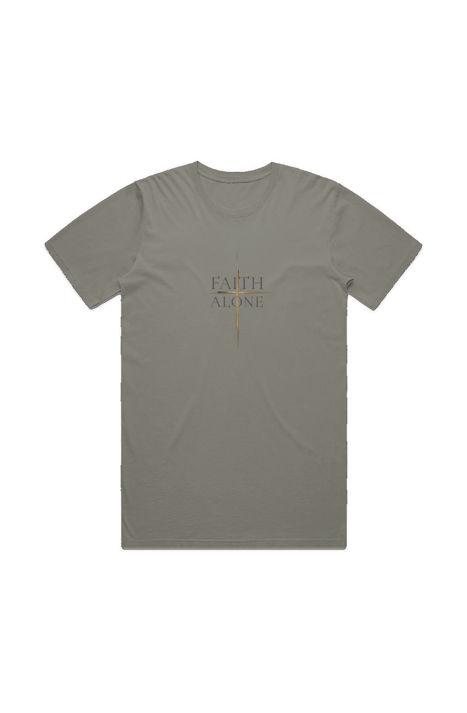 Faith Alone - MENS STAPLE FADED TEE