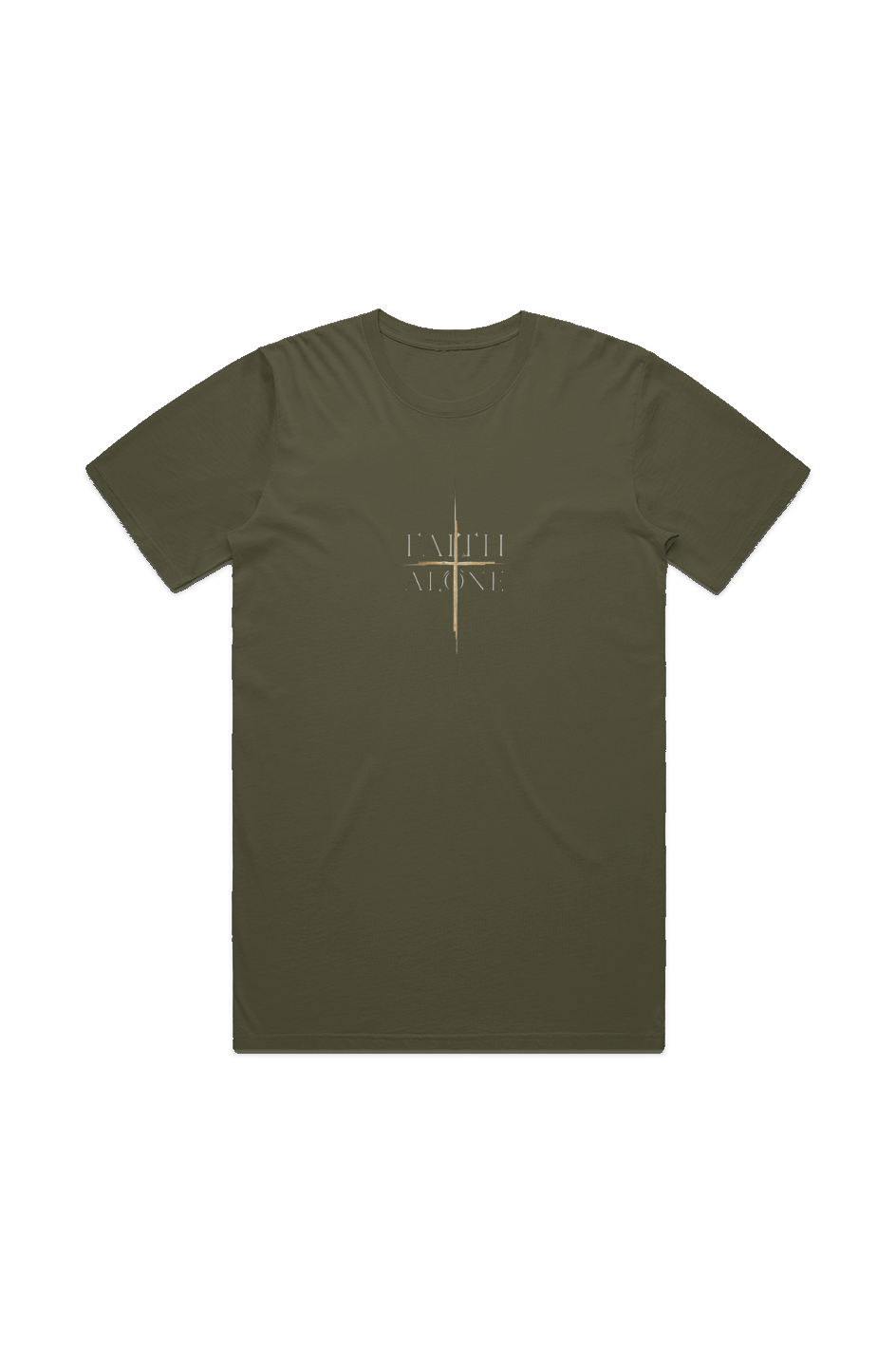 Faith Alone - MENS STAPLE FADED TEE