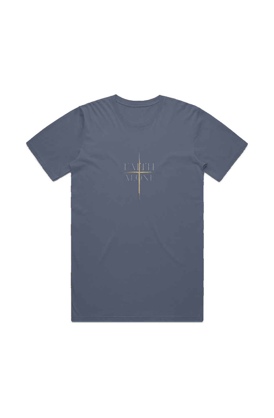 Faith Alone - MENS STAPLE FADED TEE