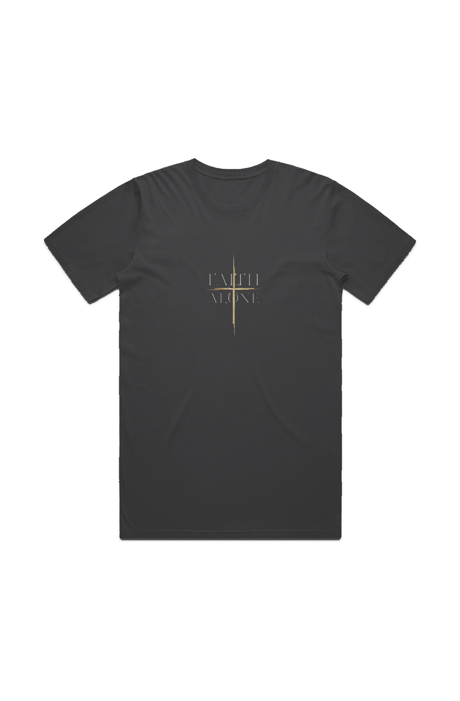 Faith Alone - MENS STAPLE FADED TEE