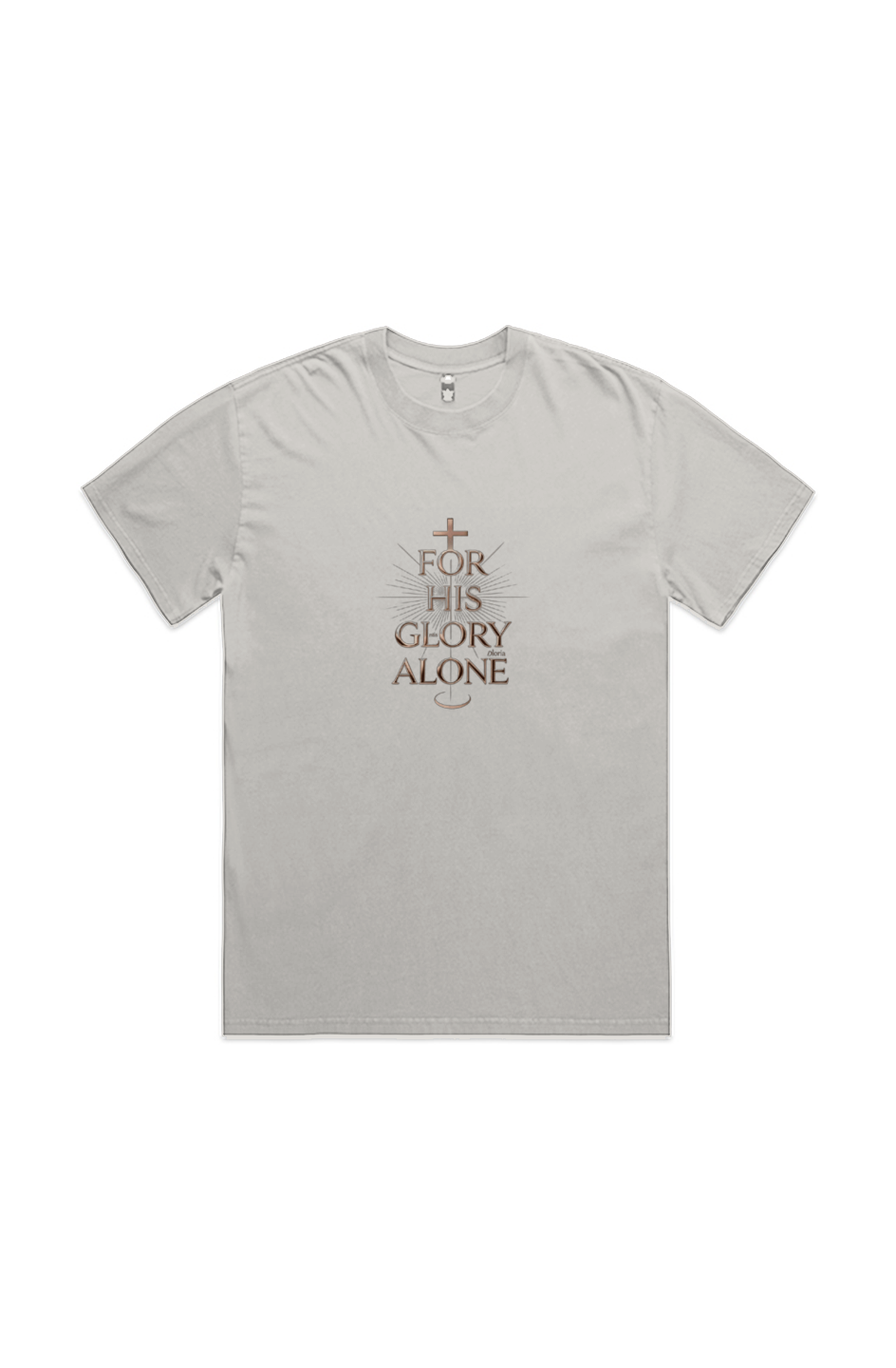 For His Glory Alone - HEAVY FADED TEE