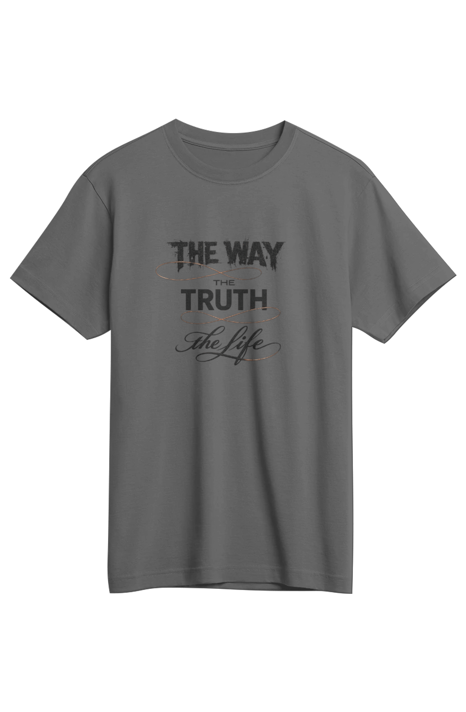 The Way The Truth The Life Supima Tee