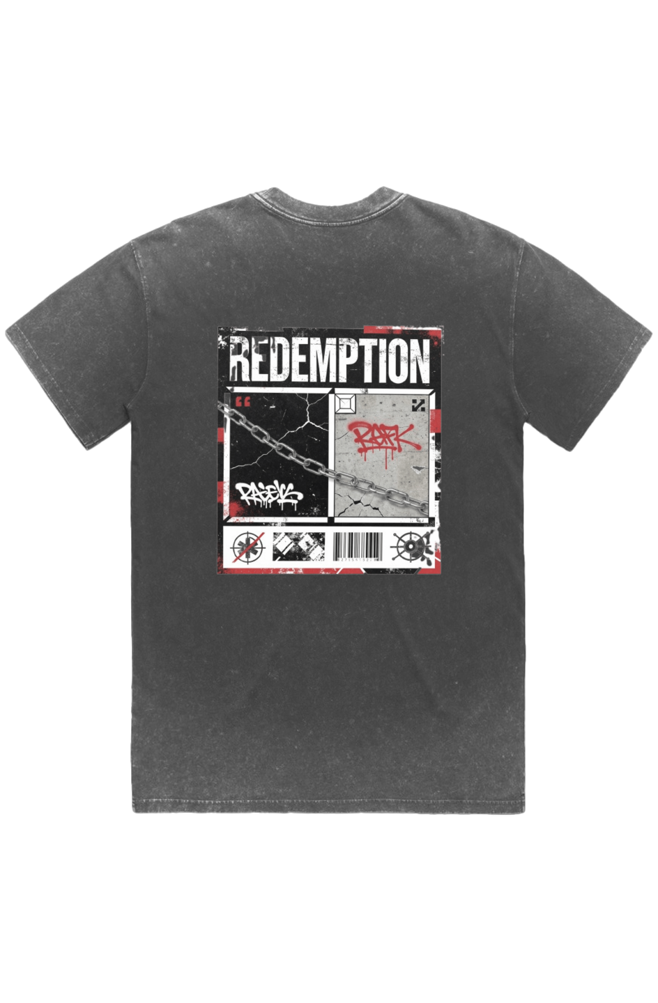 Redemption - Punk Stone Wash Heavy Tee