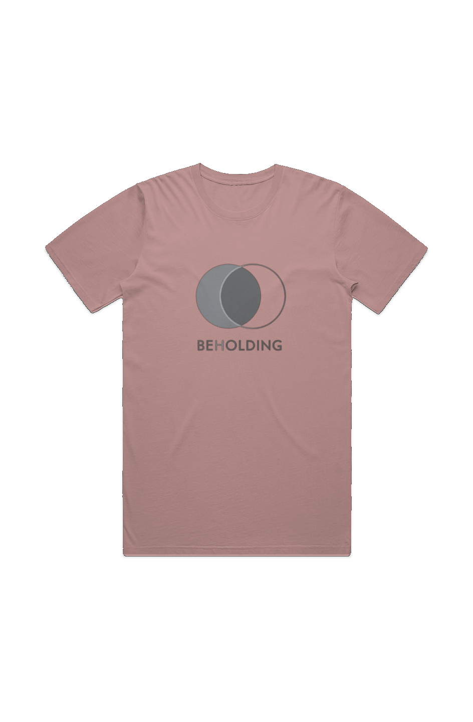 Beholding Is Becoming MENS STAPLE FADED TEE