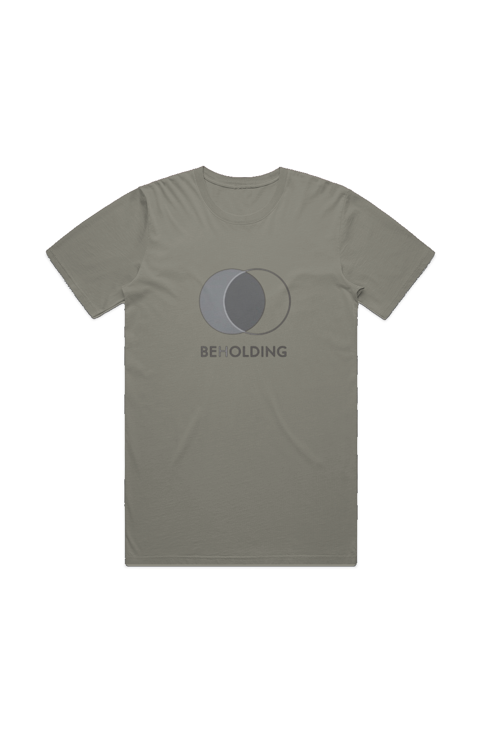Beholding Is Becoming MENS STAPLE FADED TEE