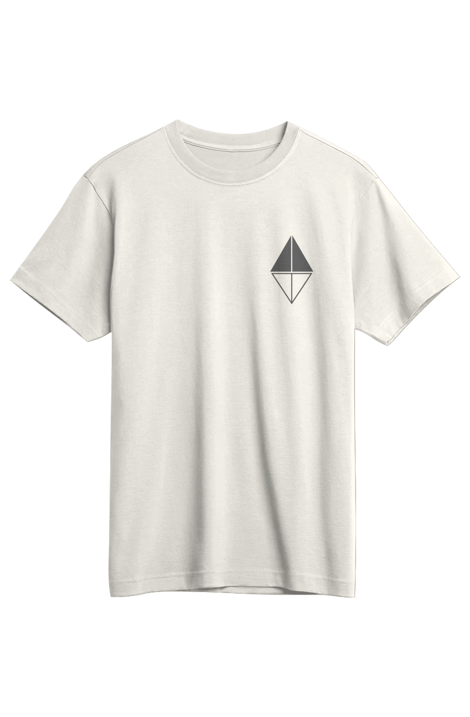 He Must Increase Men's Supima Tee in Natural — John 3:30 scripture tee by 4HG