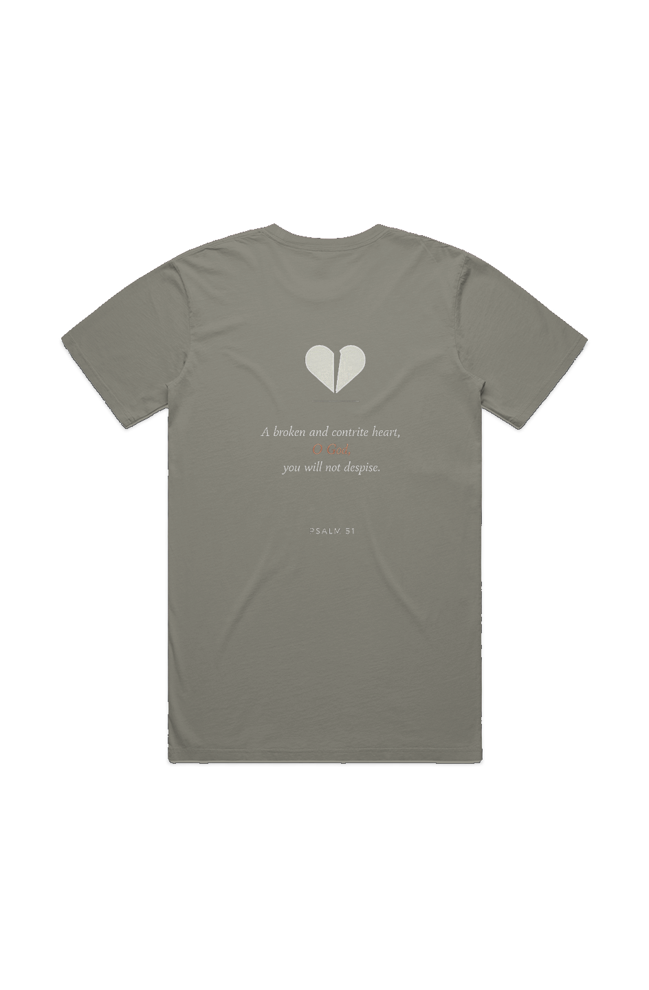 Psalm 51 MENS STAPLE FADED TEE