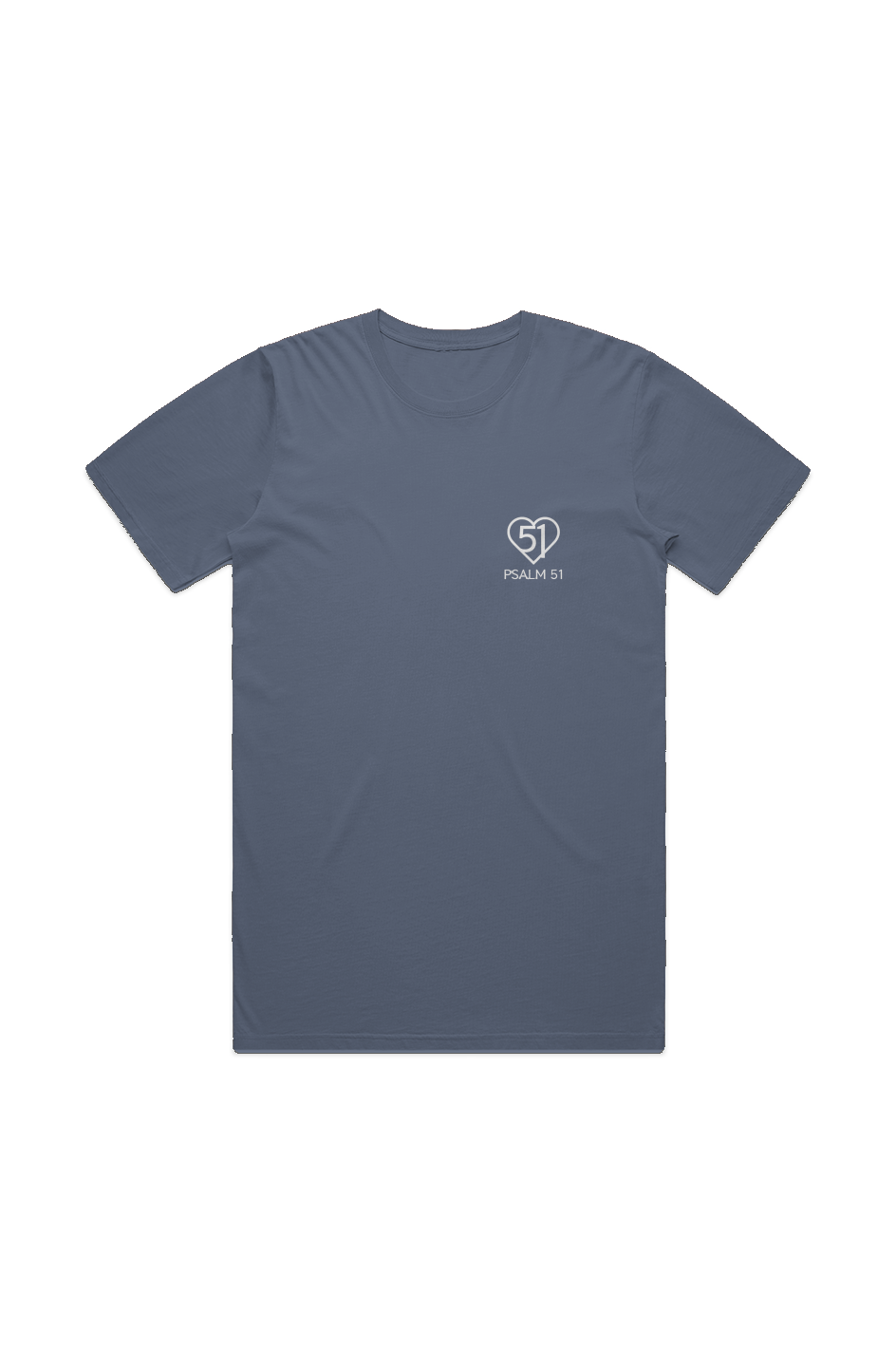 Psalm 51 MENS STAPLE FADED TEE