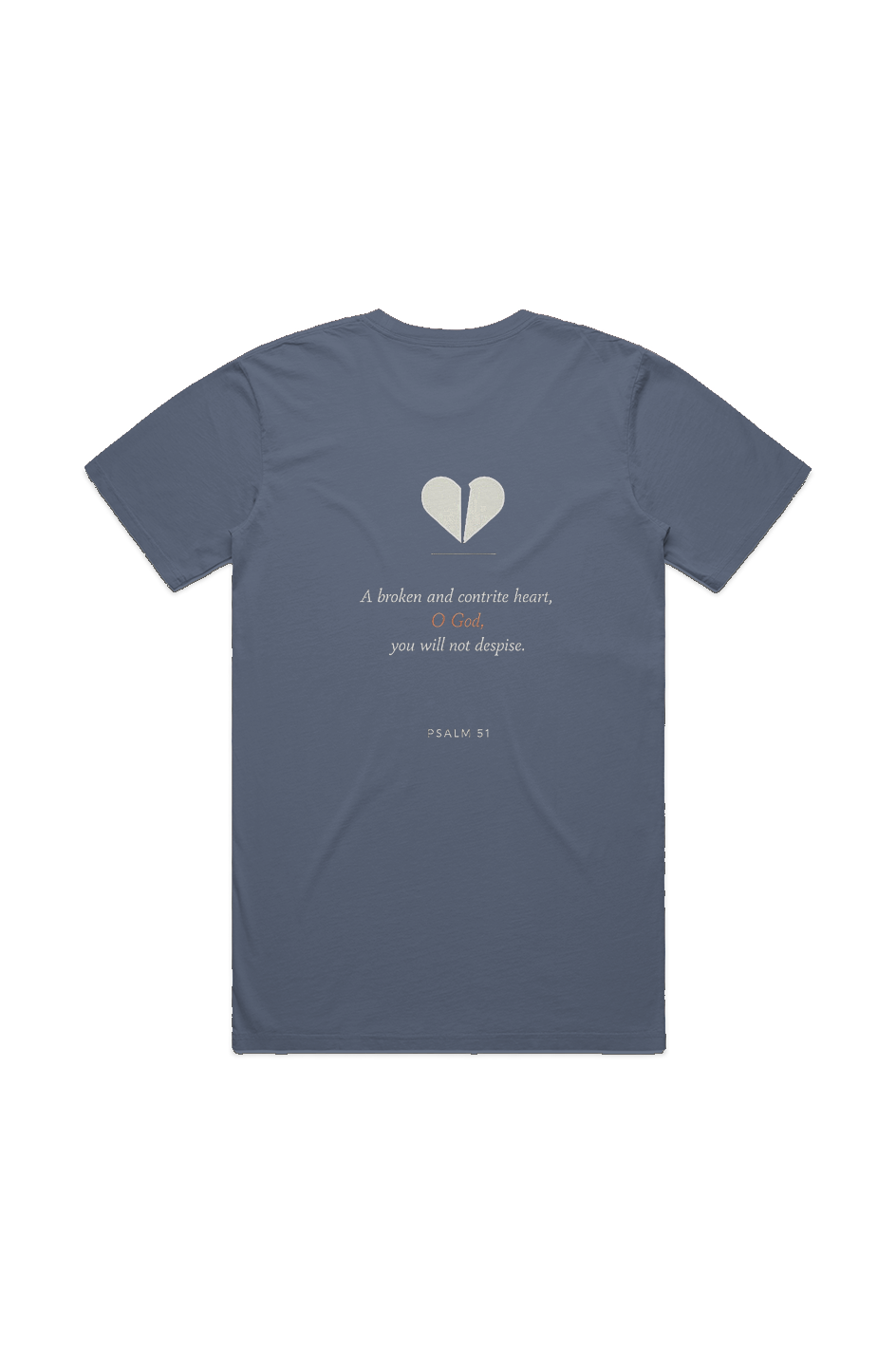 Psalm 51 MENS STAPLE FADED TEE