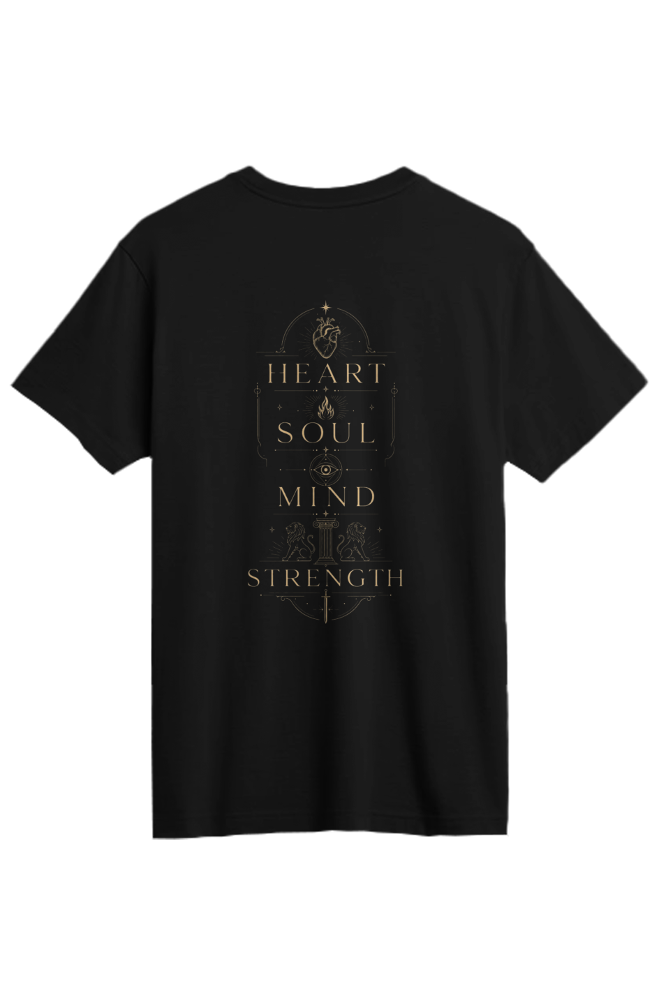 Heart Soul Mind Strength Supima Tee