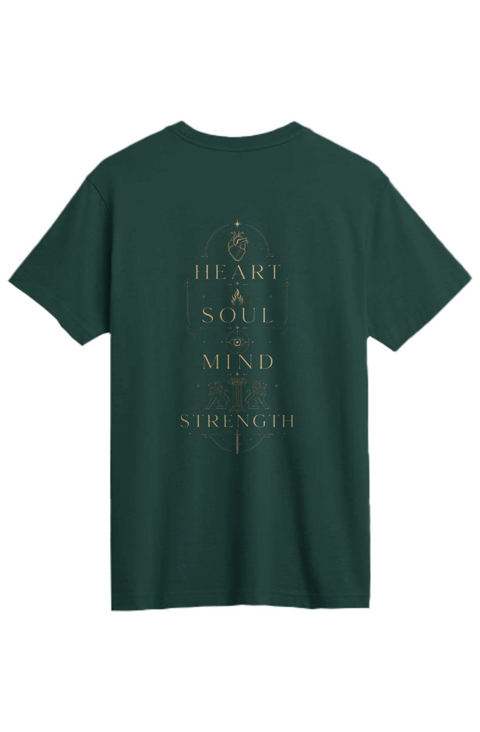 Heart Soul Mind Strength Supima Tee