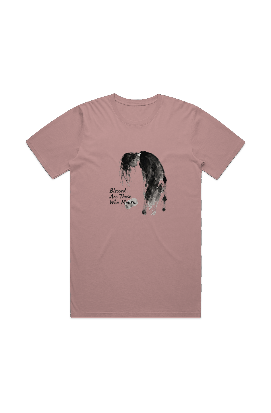 Blessed Are Those Who Mourn MENS STAPLE FADED TEE