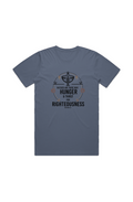 Hunger and Thirst for Righteousness MENS STAPLE FADED TEE