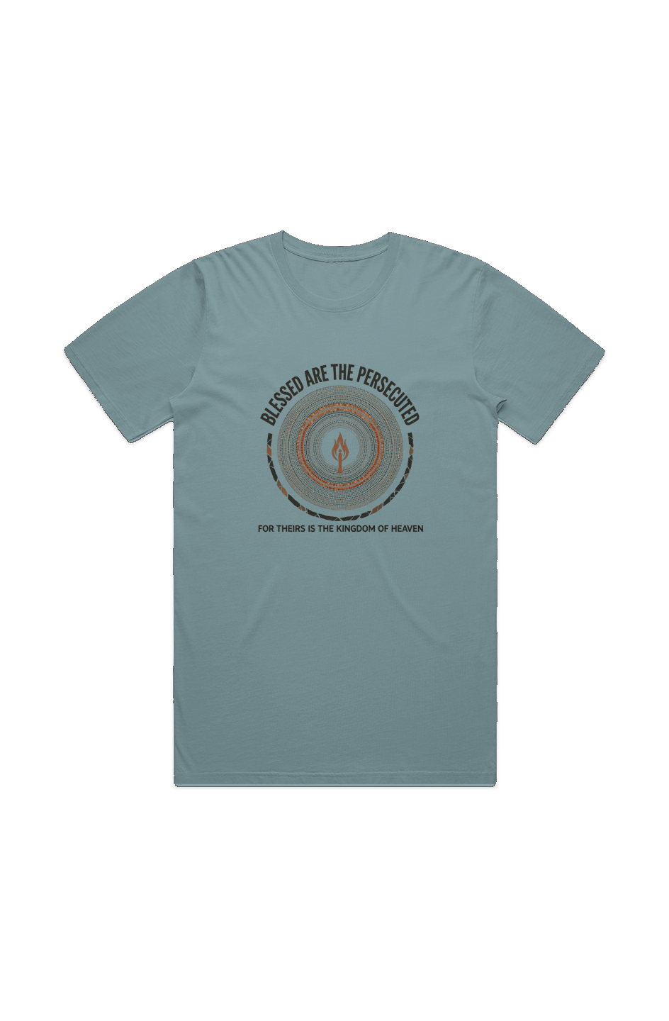Blessed Are The Persecuted MENS STAPLE FADED TEE
