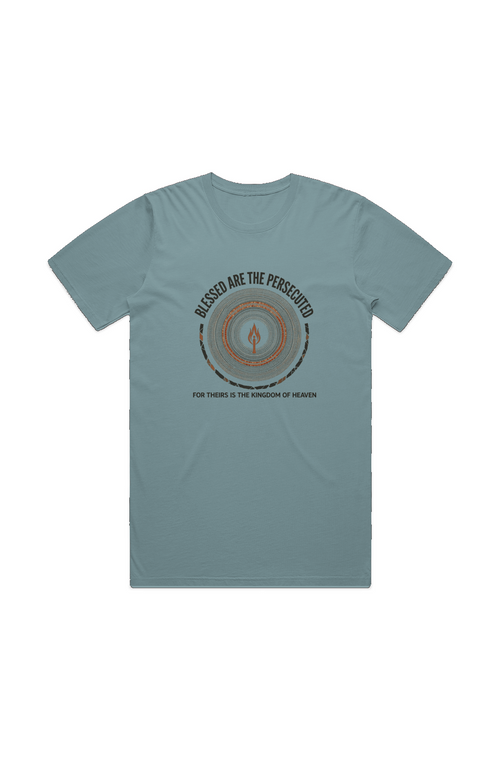 Blessed Are The Persecuted MENS STAPLE FADED TEE