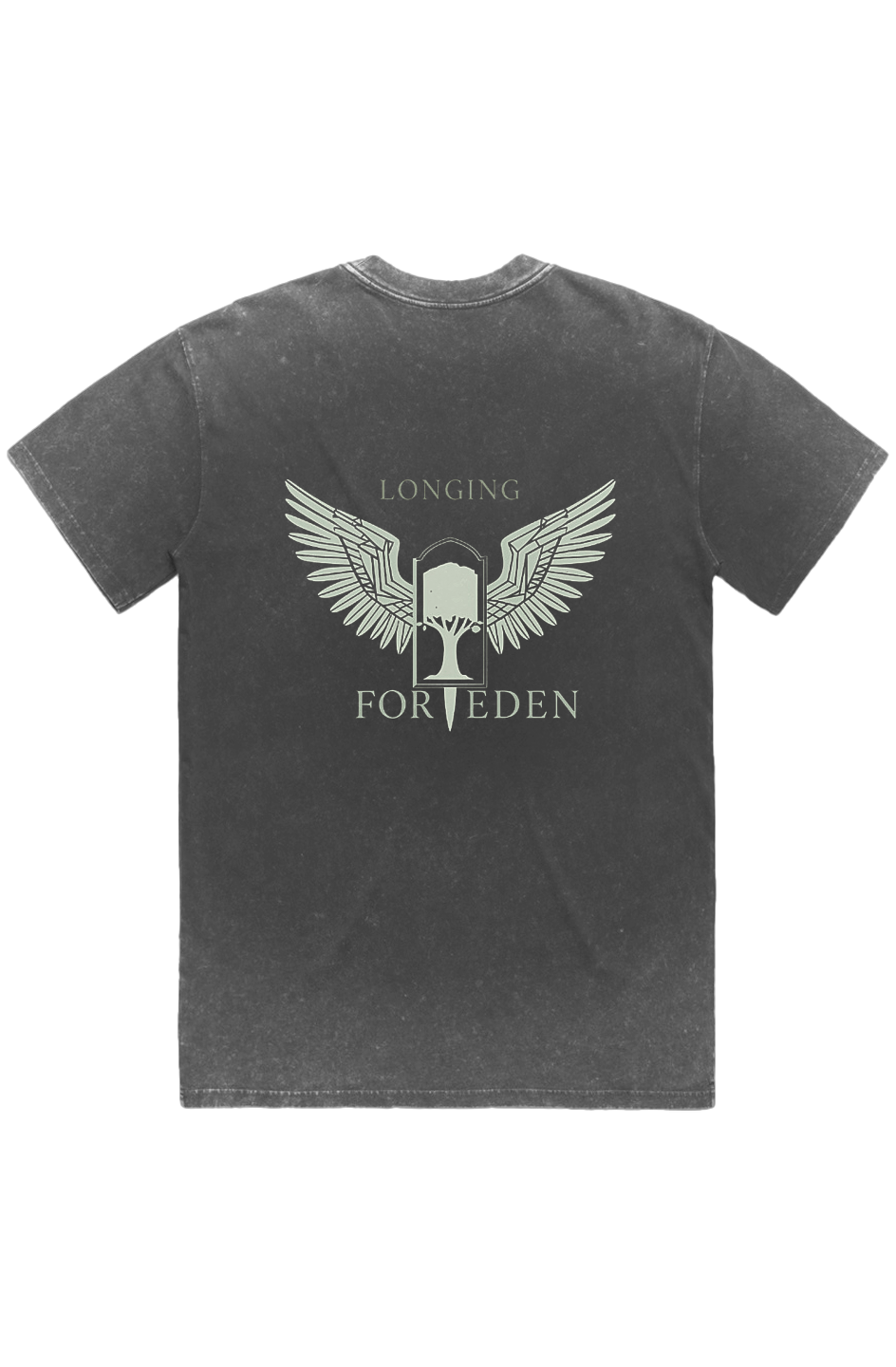 Longing For Eden Stone Wash Heavy Tee