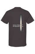 Romans 3:23 Mens Gold Soft Touch Tshirt