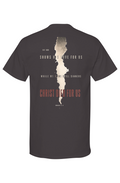Romans 5:8 Mens Gold Soft Touch Tshirt