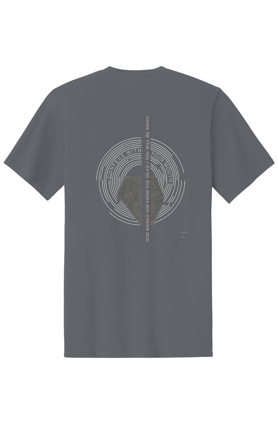 Romans 10:9 Easy Cotton Tee
