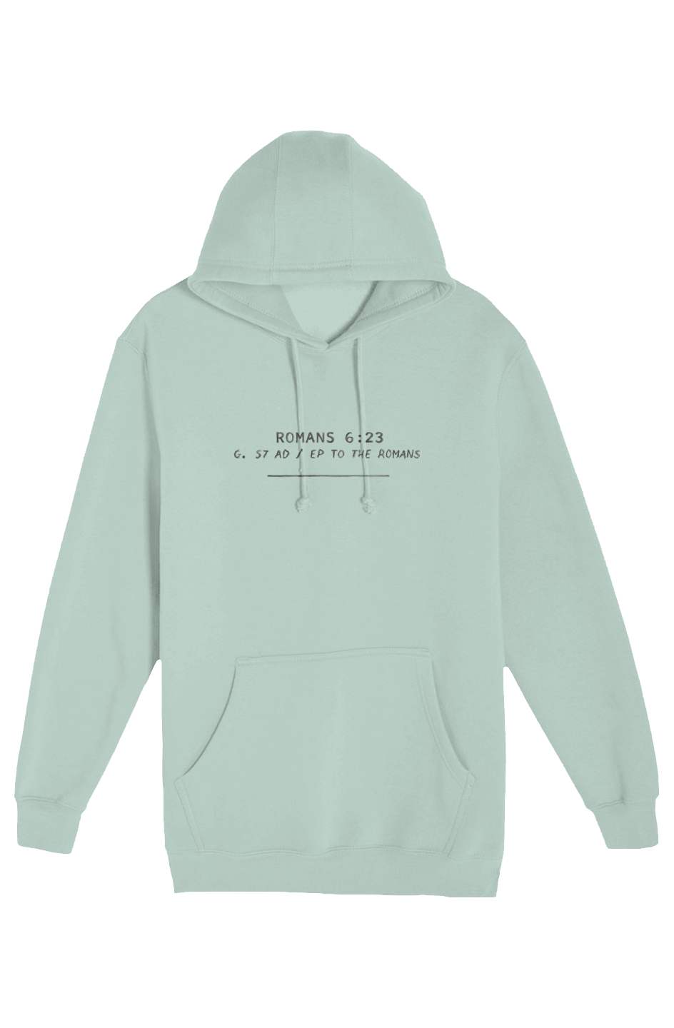 Romans 6:23 Unisex Heavyweight Hooded Sweatshirt
