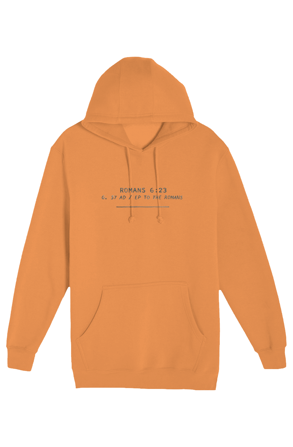 Romans 6:23 Unisex Heavyweight Hooded Sweatshirt