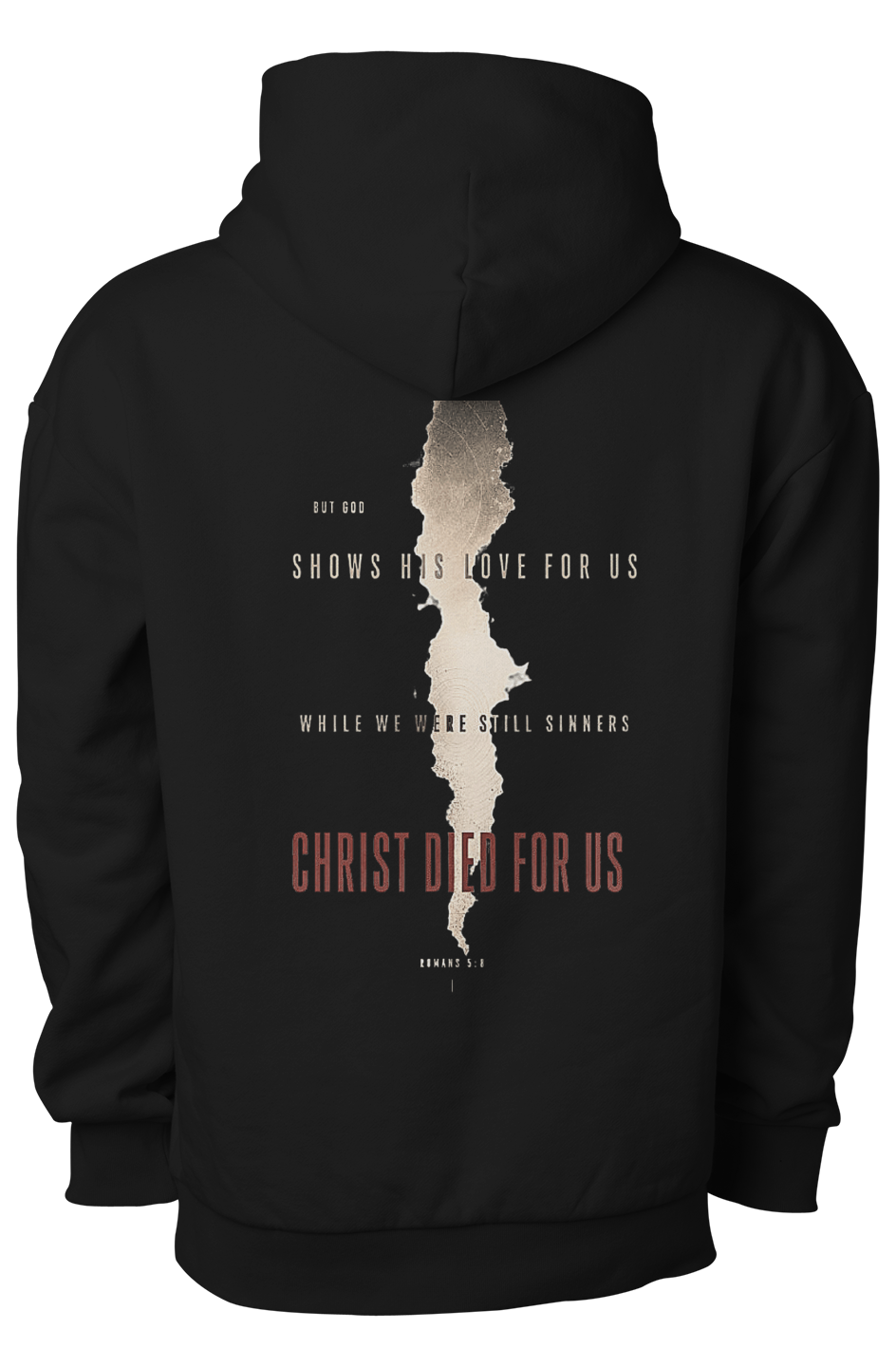 Romans 5:8 Boulevard Heavyweight Pullover Hood